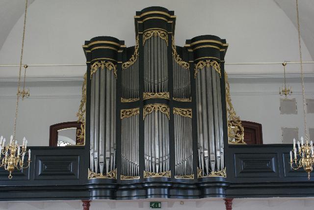 Het Willem Hardorff orgel in de kerk van Nieuw Beerta.